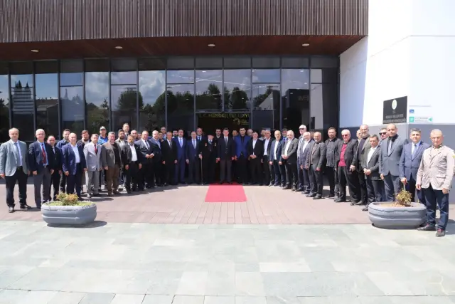 HENDEK’TE KURBAN BAYRAMI ÖNCESİ PROTOKOL BAYRAMLAŞTI