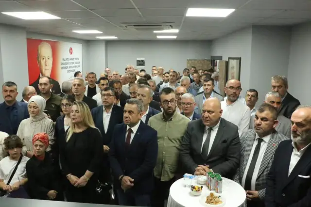 MHP İl teşkilatında coşkulu bayramlaşma