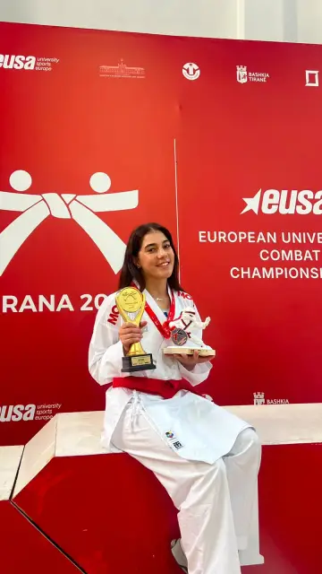 İrem Durmaz Avrupa Üçüncüsü