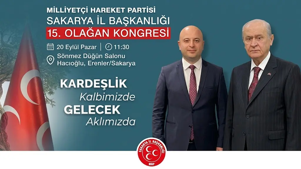 Haber: MHP Sakarya Olağan İl Kongresi’ne Davet - Galeri-1
