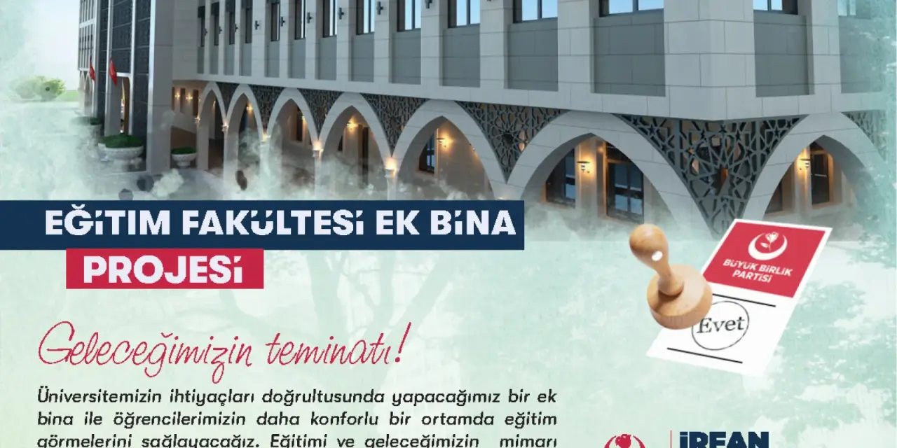 Haber: BAŞKAN PÜSKÜLLÜ’NÜN EĞİTİM FAKÜLTESİ İÇİN VERDİĞİ SÖZ HAYATA GEÇİYOR - Galeri-1