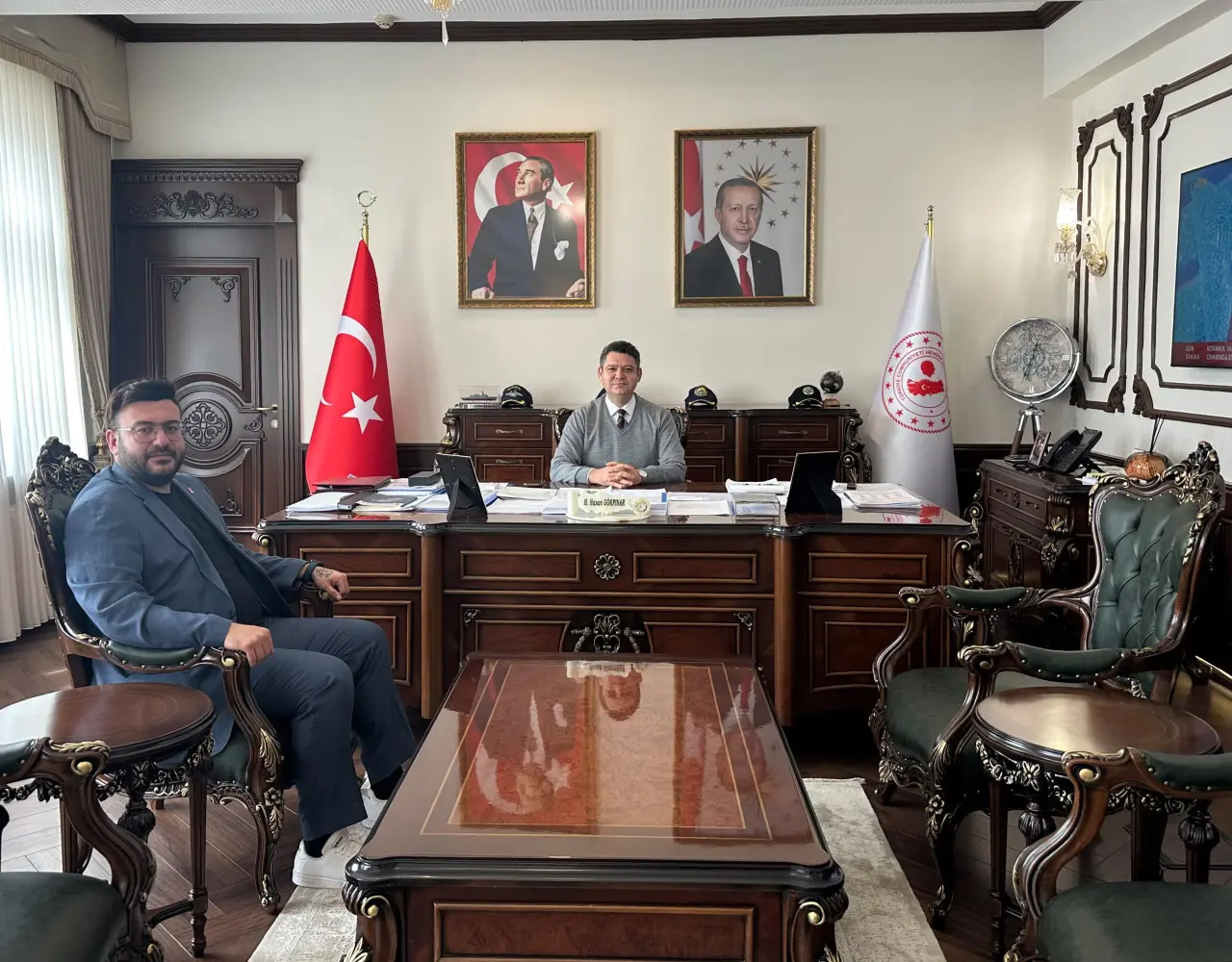 Haber: Balcıoğlu’ndan Kaymakam Gökpınar’a Ziyaret - Öne Çıkan