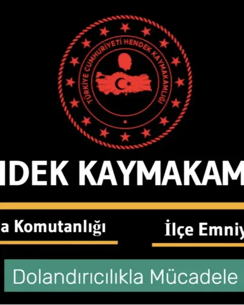Hendek Kaymakamlığı’ndan Telefon Dolandırıcılığı Uyarısı