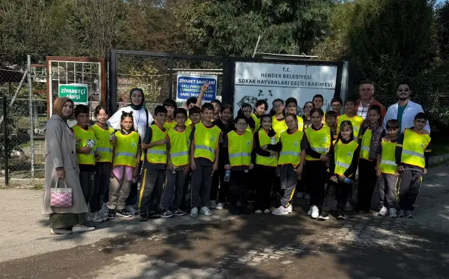 MİNİK ÖĞRENCİLERDEN CAN DOSTLARIMIZA ANLAMLI ZİYARET