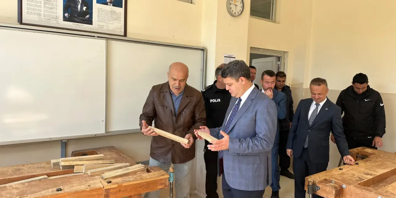Haber: Kaymakam Gökpınar’dan Okullarda Güvenlik İncelemesi - Galeri-1