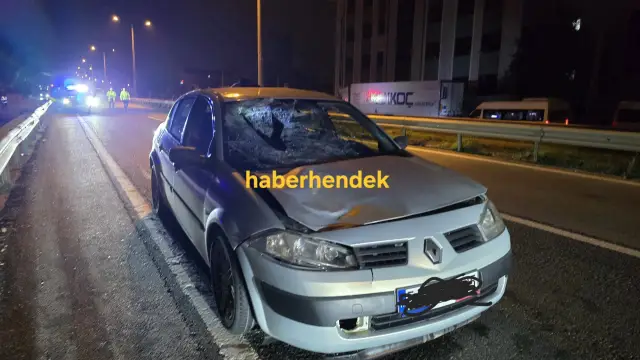 D-100’de Acı kaza; Yoldan Geçmeye Çalışan Kadın Hayatını kaybetti
