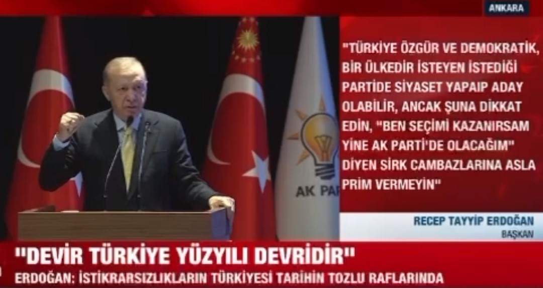 Cumhurbaşkanı Erdoğan: AK Parti’den ayrılıp korsan siyaset yapmaya kalkanlara eyvallah etmeyiz