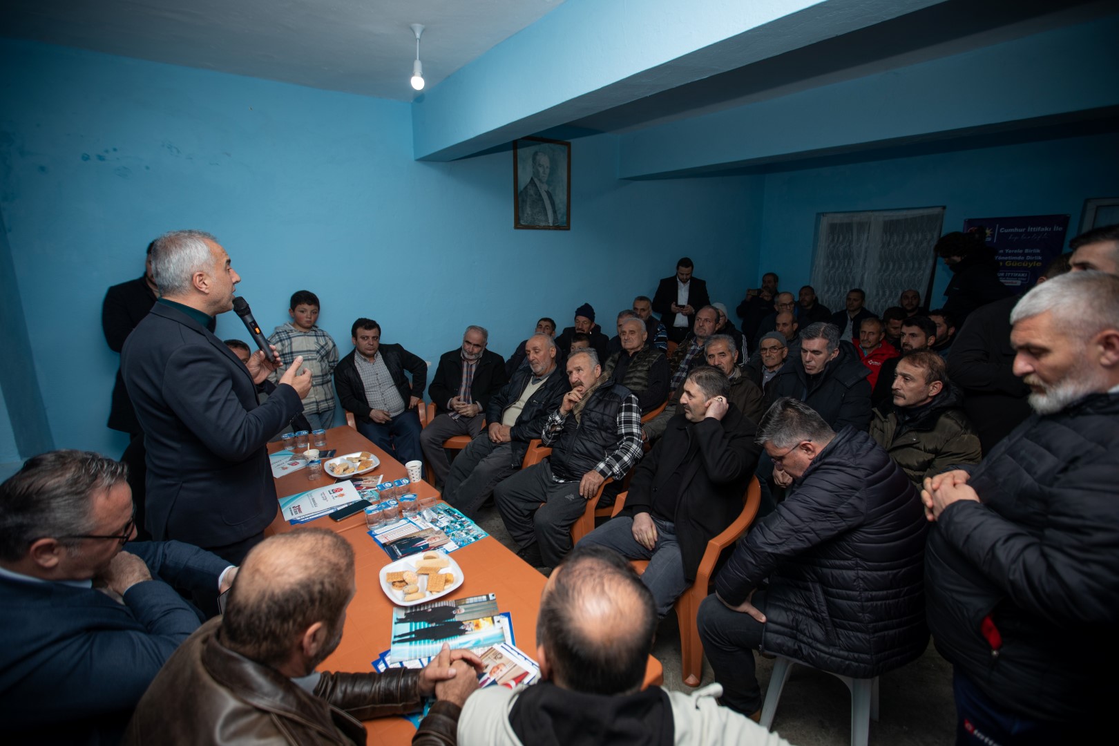 AKÇAYIR ‘BAŞKAN BABAOĞLU’NU BAĞRINA BASTI