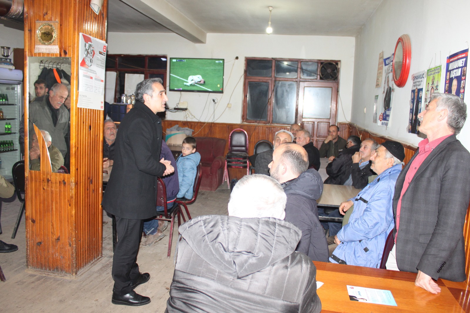 Başkan Adayı Bayraktar, Dereköy ve Kocatöngel'deydi