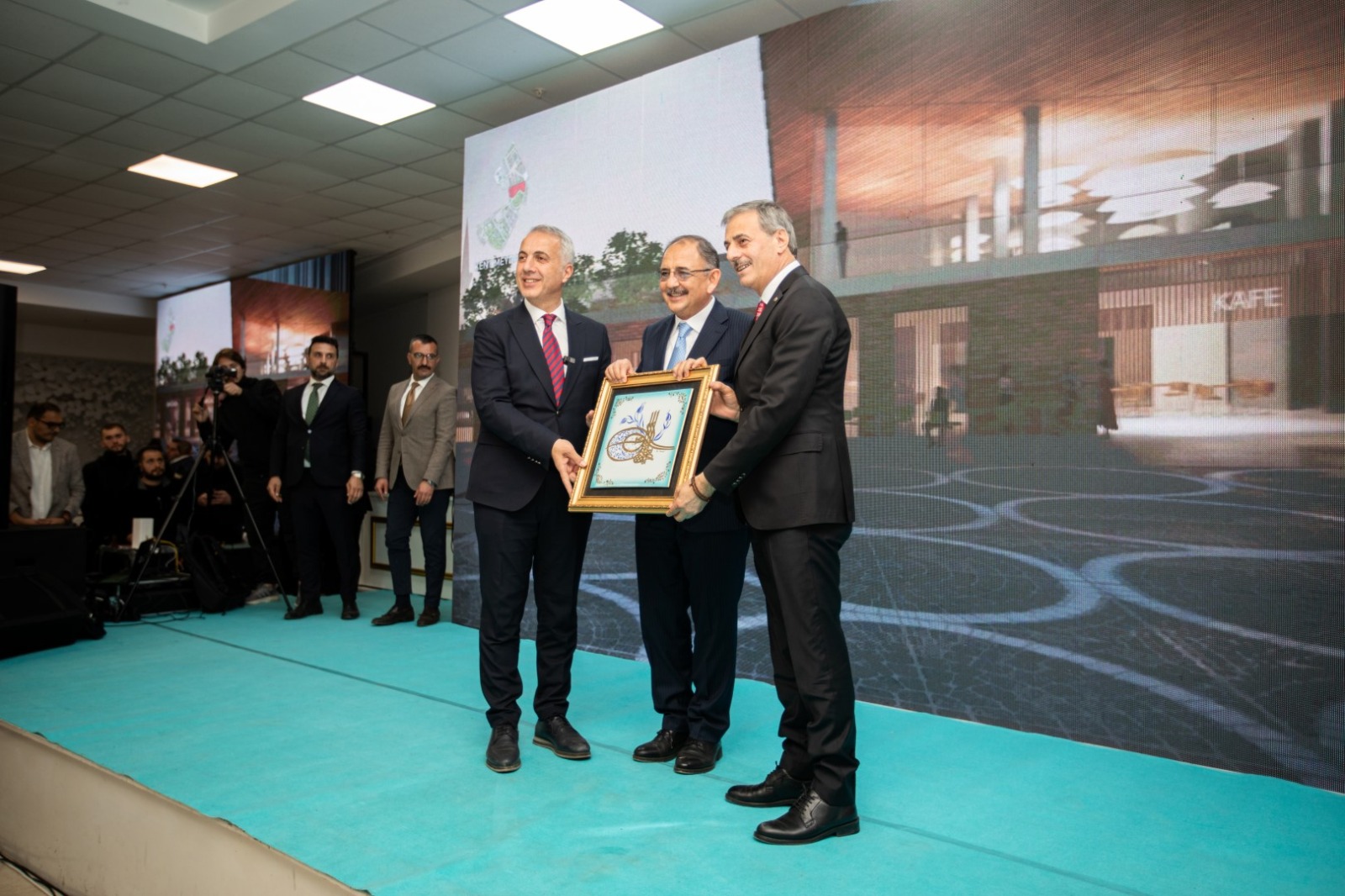 BABAOĞLU YÜZYILIN PROJESİNİ AÇIKLADI, BAKAN ÖZHASEKİ TAM DESTEK VERDİ