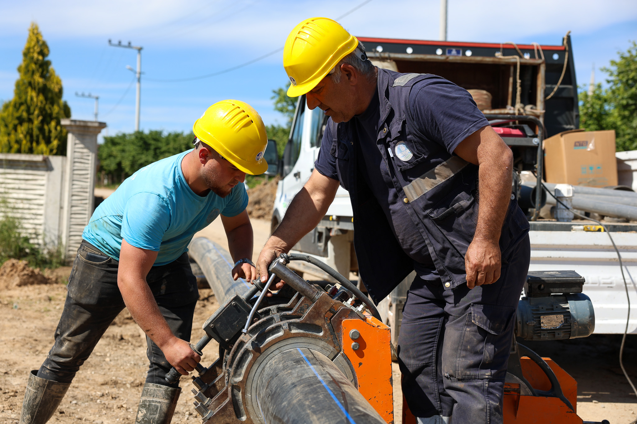 Hendek’e kazandırılan 5 bin 200 metrelik yeni altyapı ağı 12 mahalleye hizmet edecek