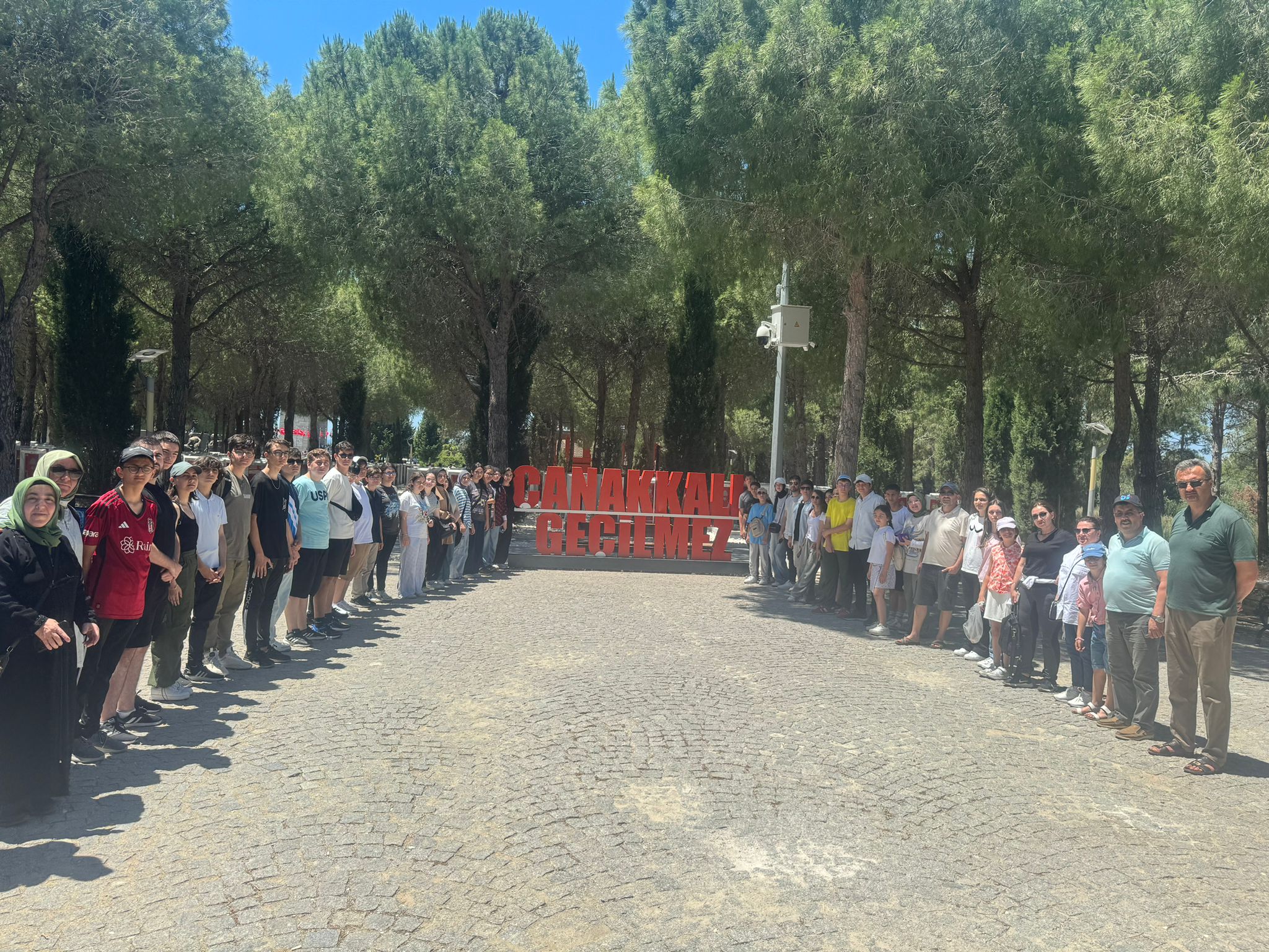 Devlet Bahçeli Fen Lisesi Çanakkale ruhunu yaşadı