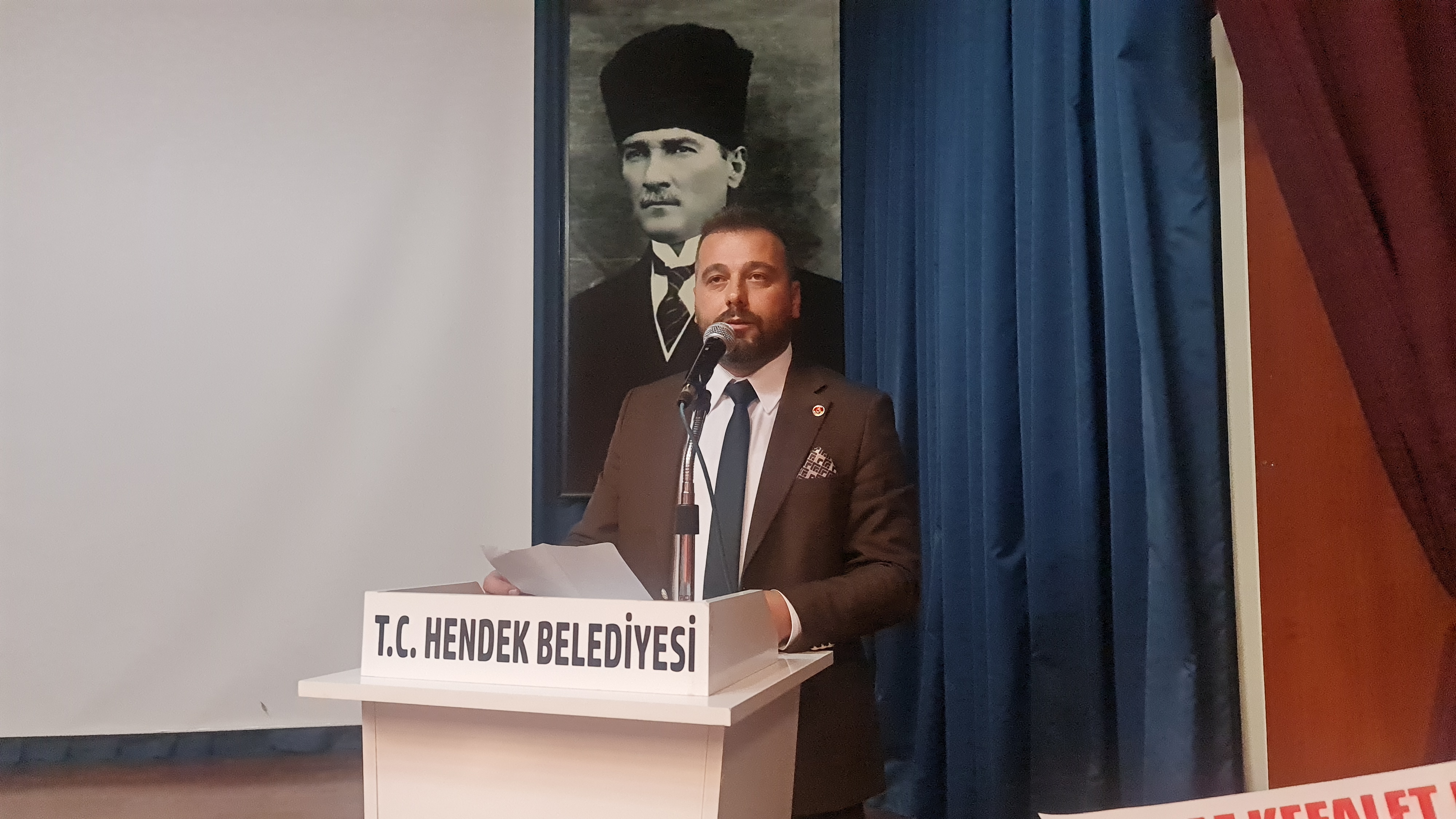 Hendek Muhtarlar Derneğinde Bektaş dönemi 