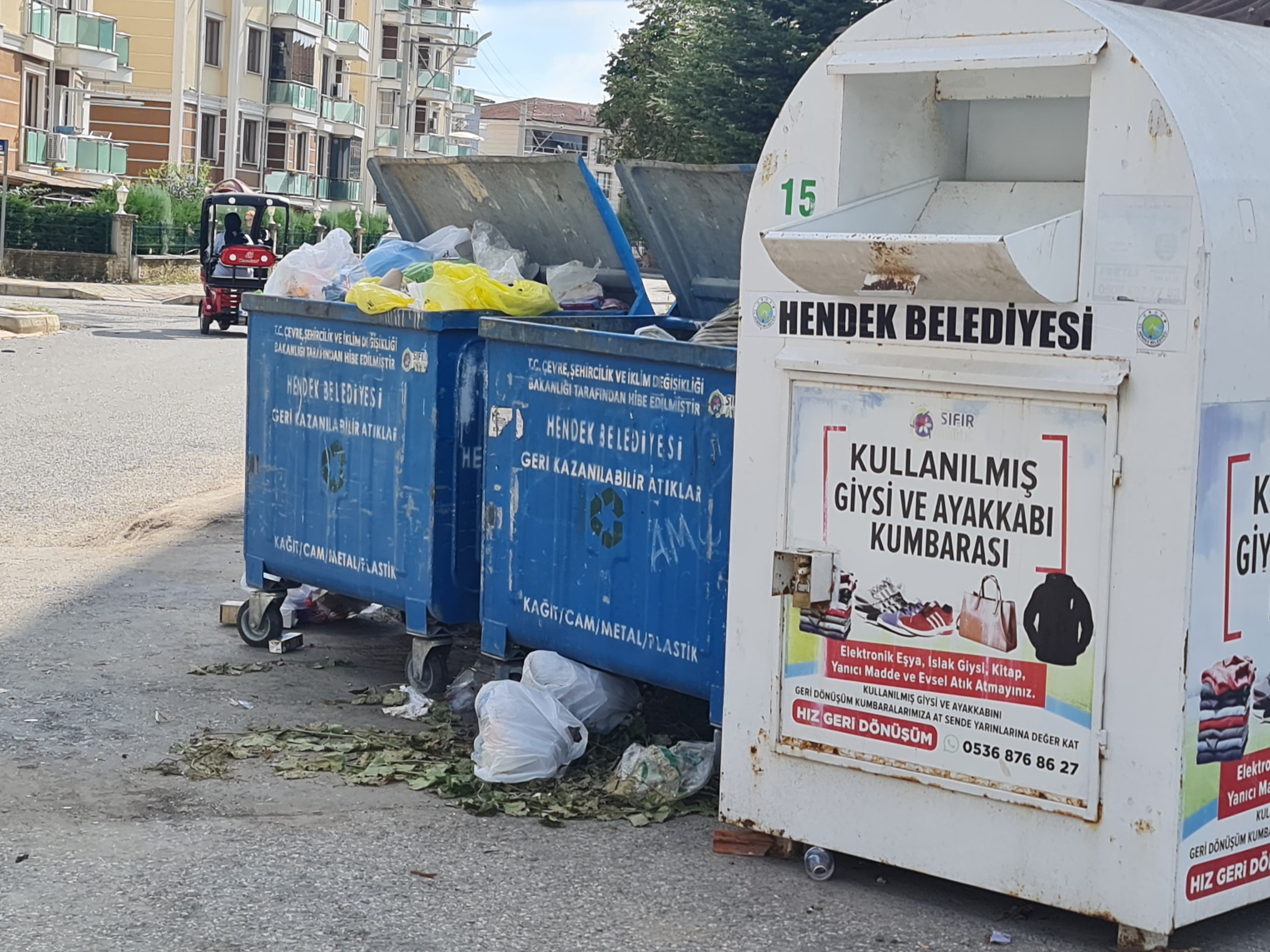 Yenimahalle Sakinlerinden Çöp tepkisi