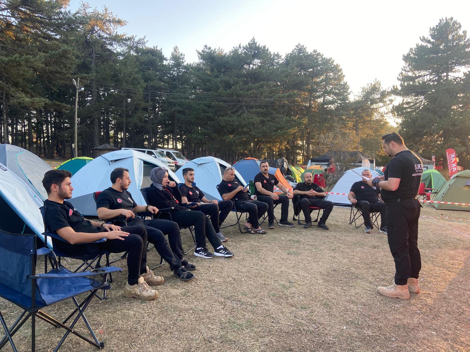 SAKE Marmara Bölgesi Akredite Ekipler Kampında 