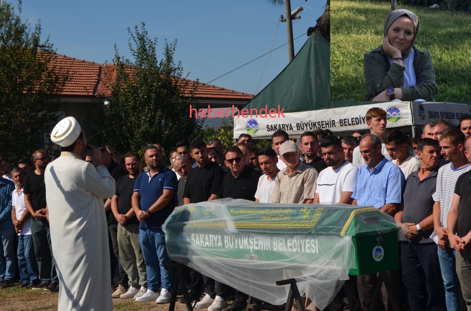 Merve gözyaşları arasında son yolculuğuna uğurlandı