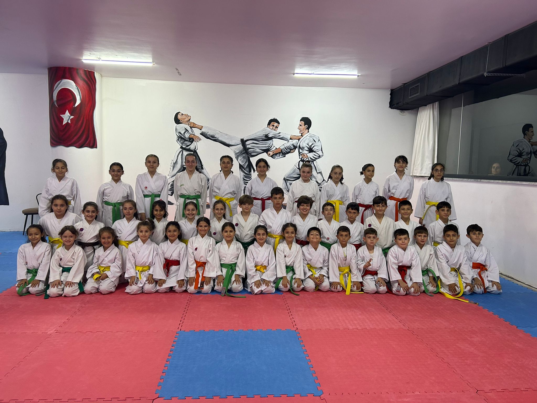 100 SPORCUNUN KATILDIĞI KEMER İMTİHANI SINAVI NEFES KESTİ