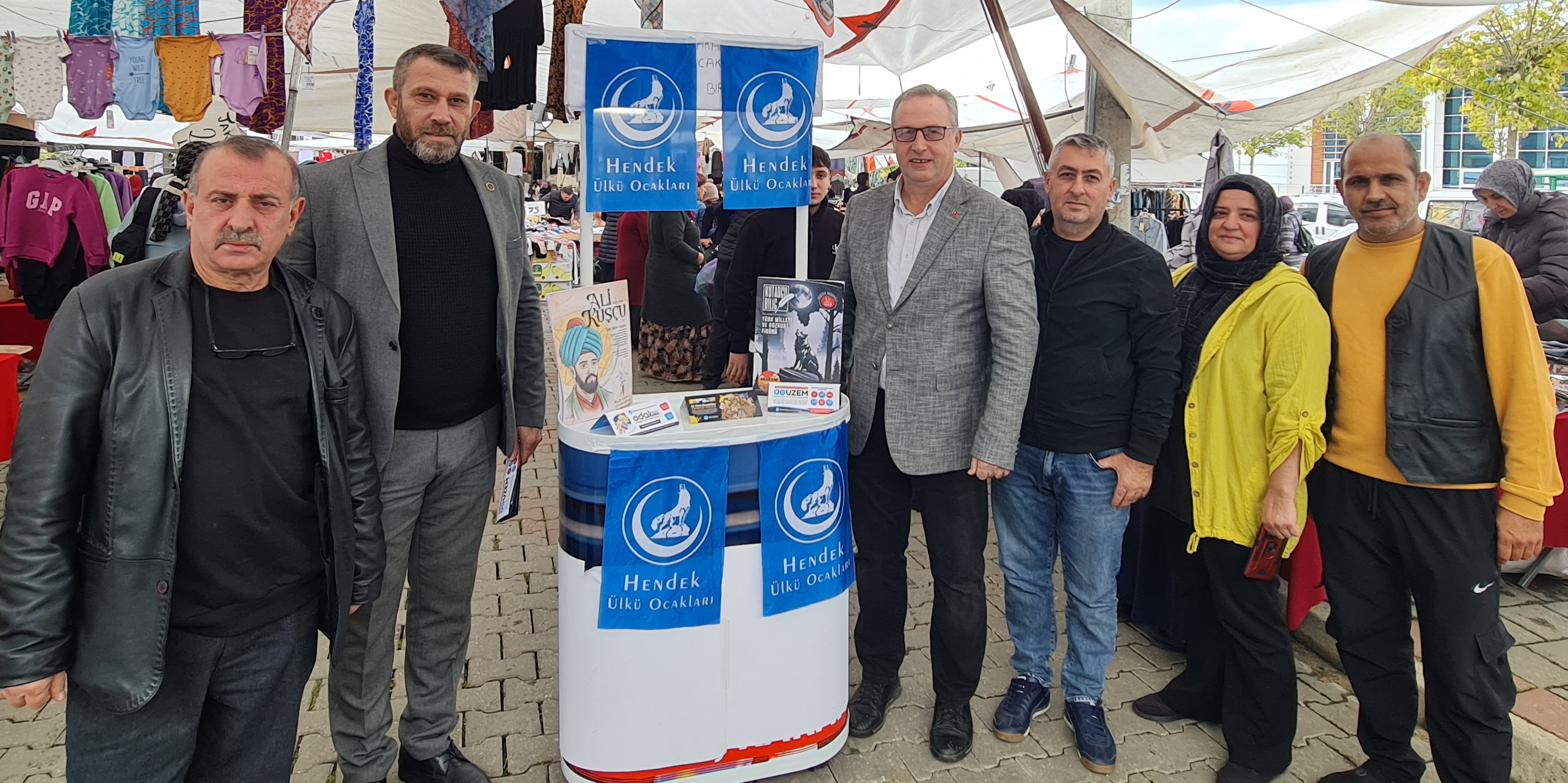 Namlı’dan Ülkü Ocakları Standına Ziyaret