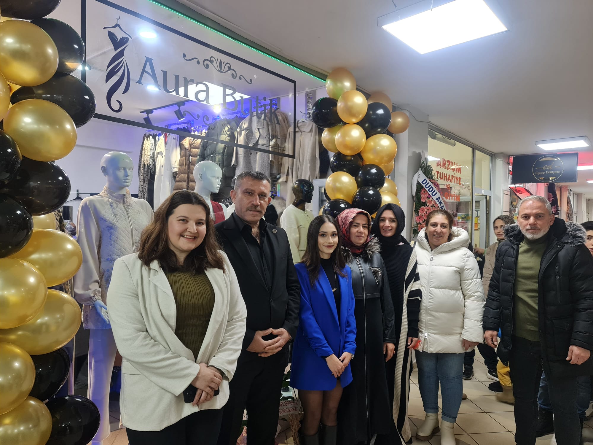 Hendek’te Aura Butik Kadın Giyim Mağazası Açıldı