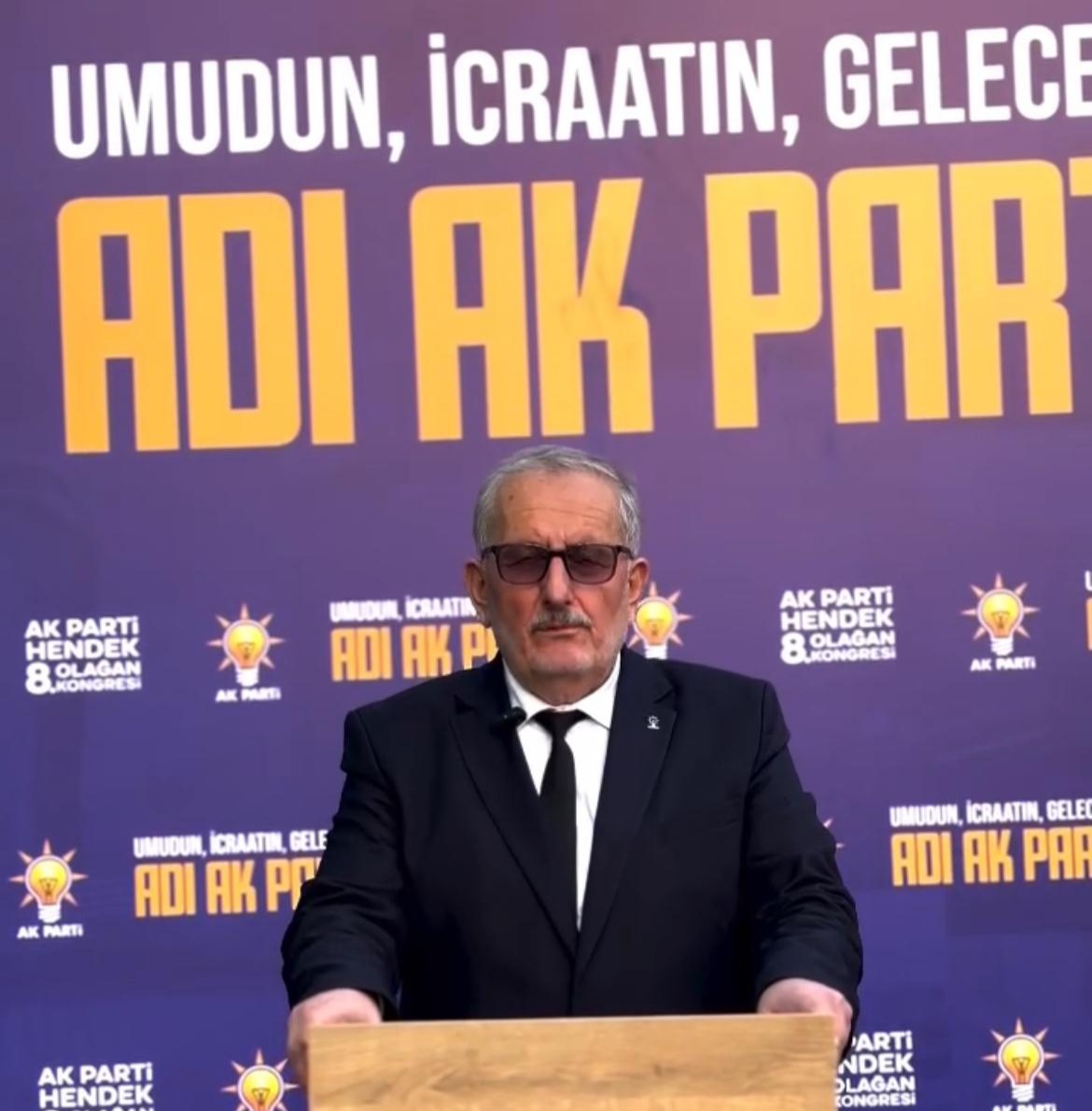 İLÇE BAŞKANI ADEM ÖZ DELEGELERE SESLENDİ