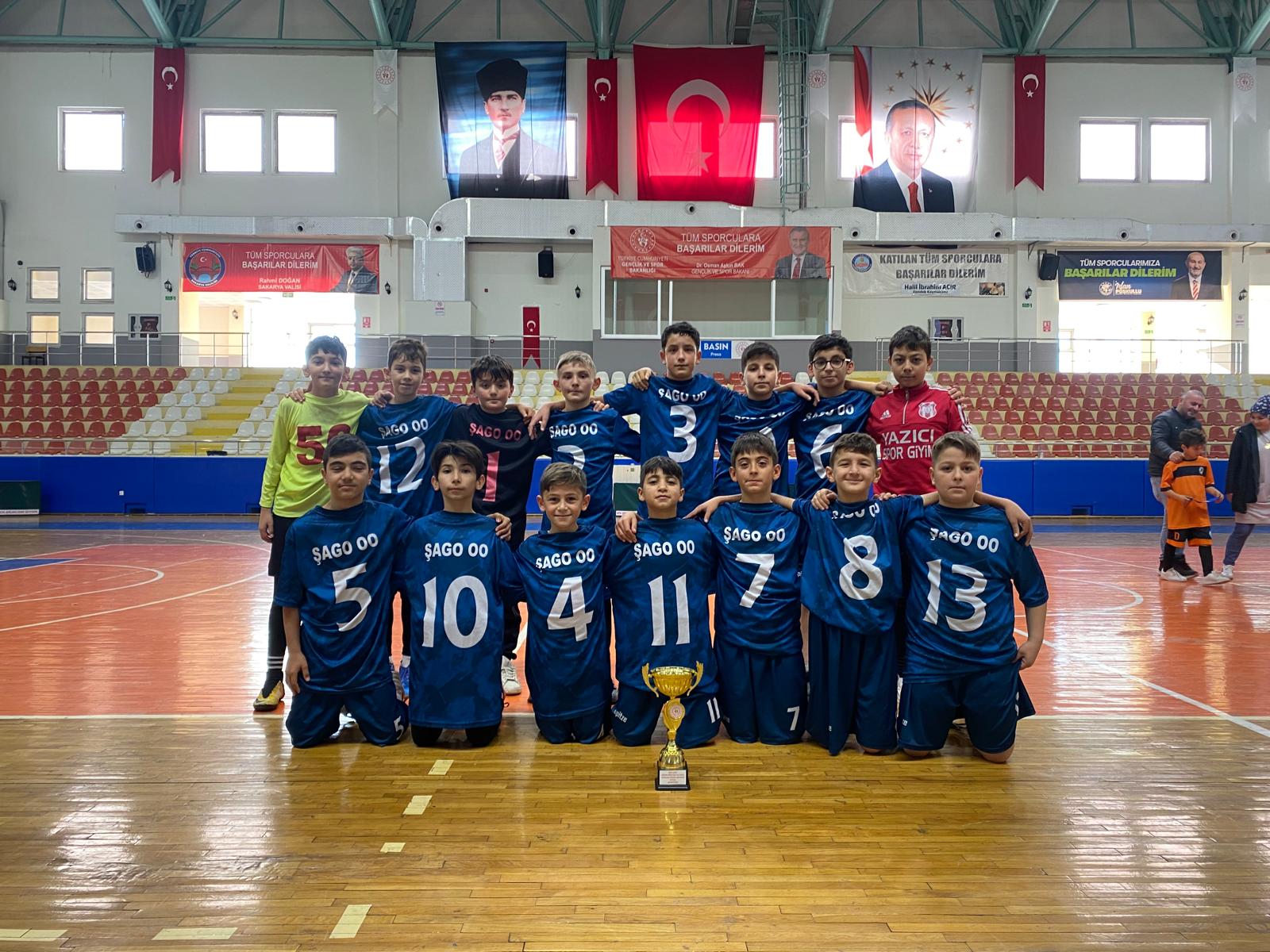 Küçük Erkekler Futsal Gaffar Okkan farkı