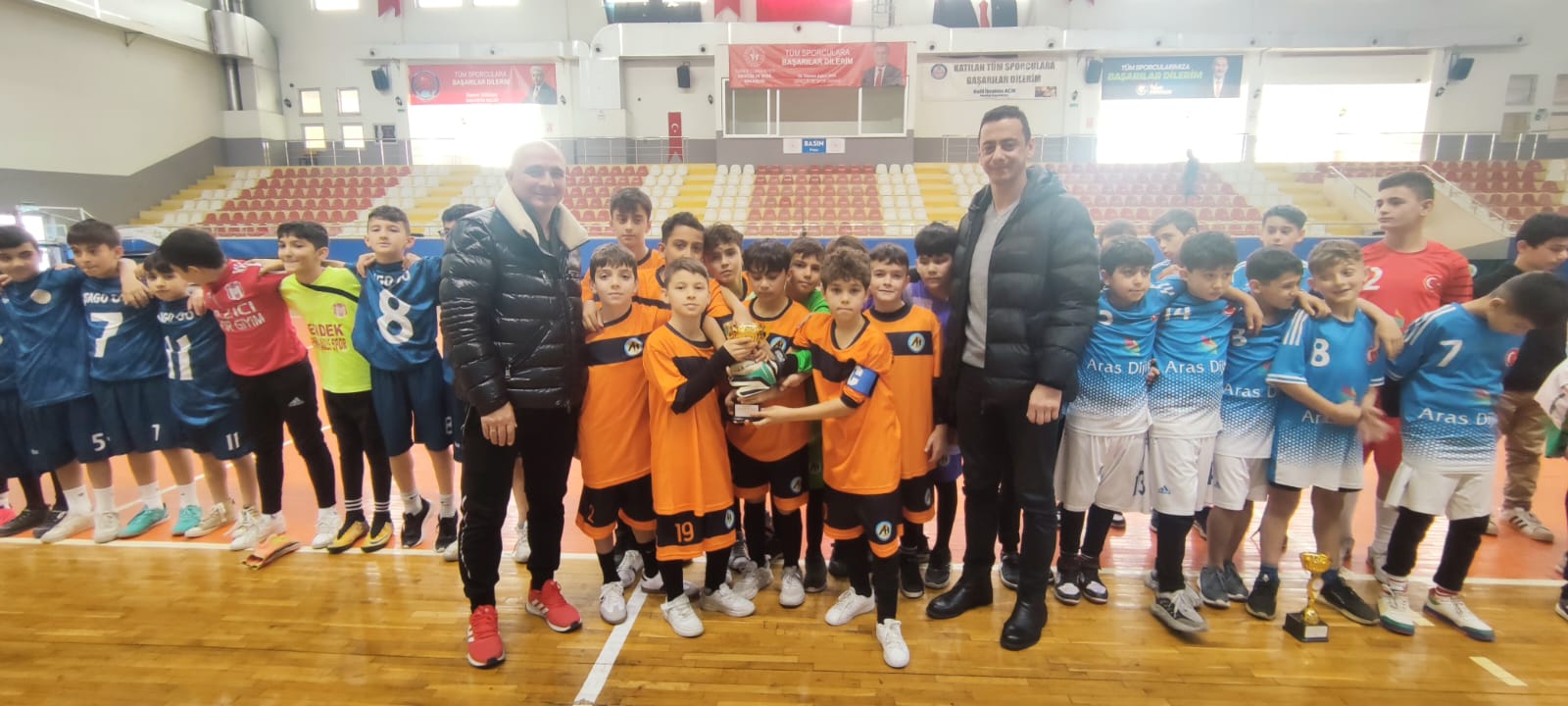 Küçük Erkekler Futsal Gaffar Okkan farkı