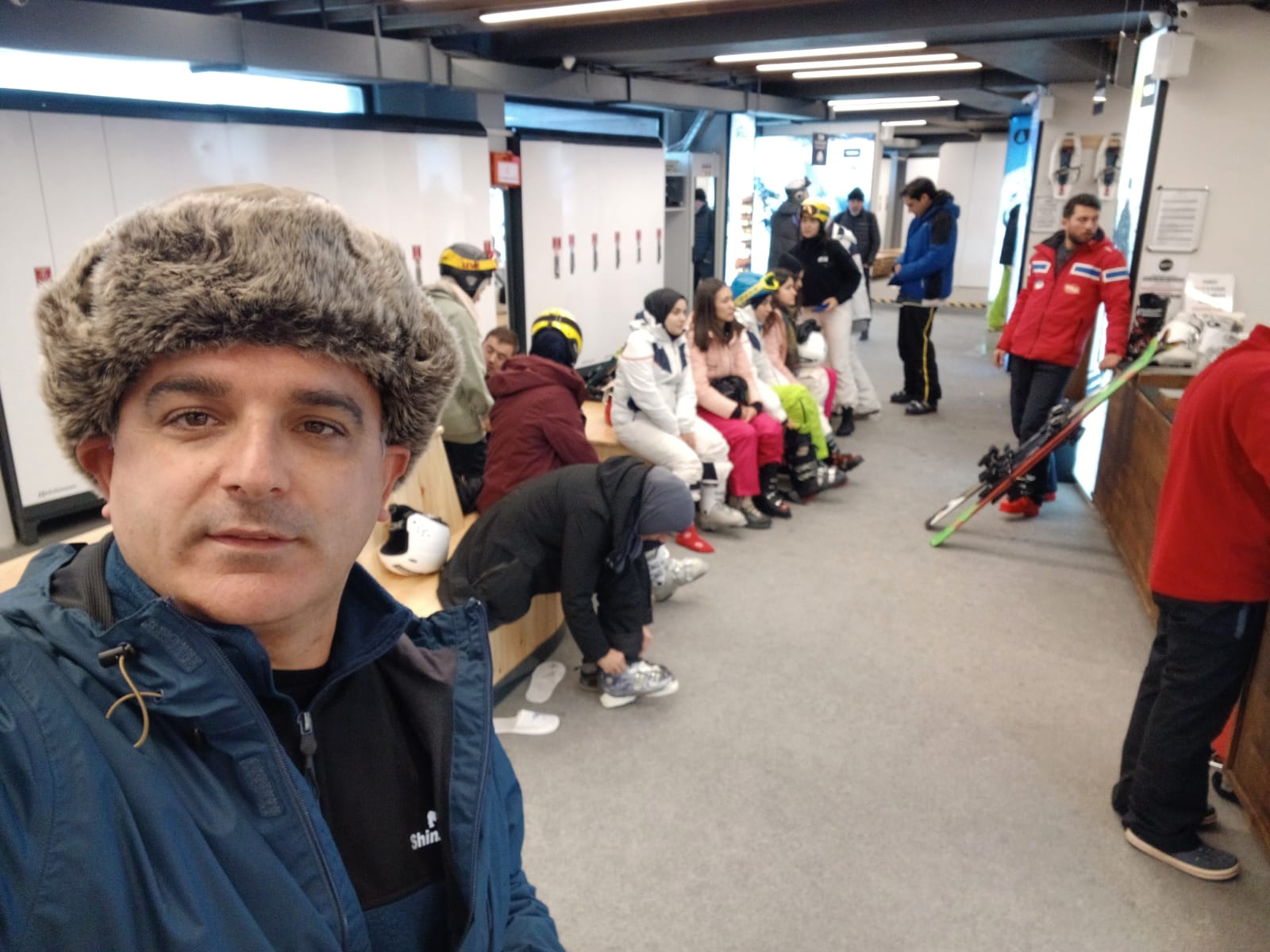 Doğa Sporları Kulübü Kartalkaya Kayak Merkezinde