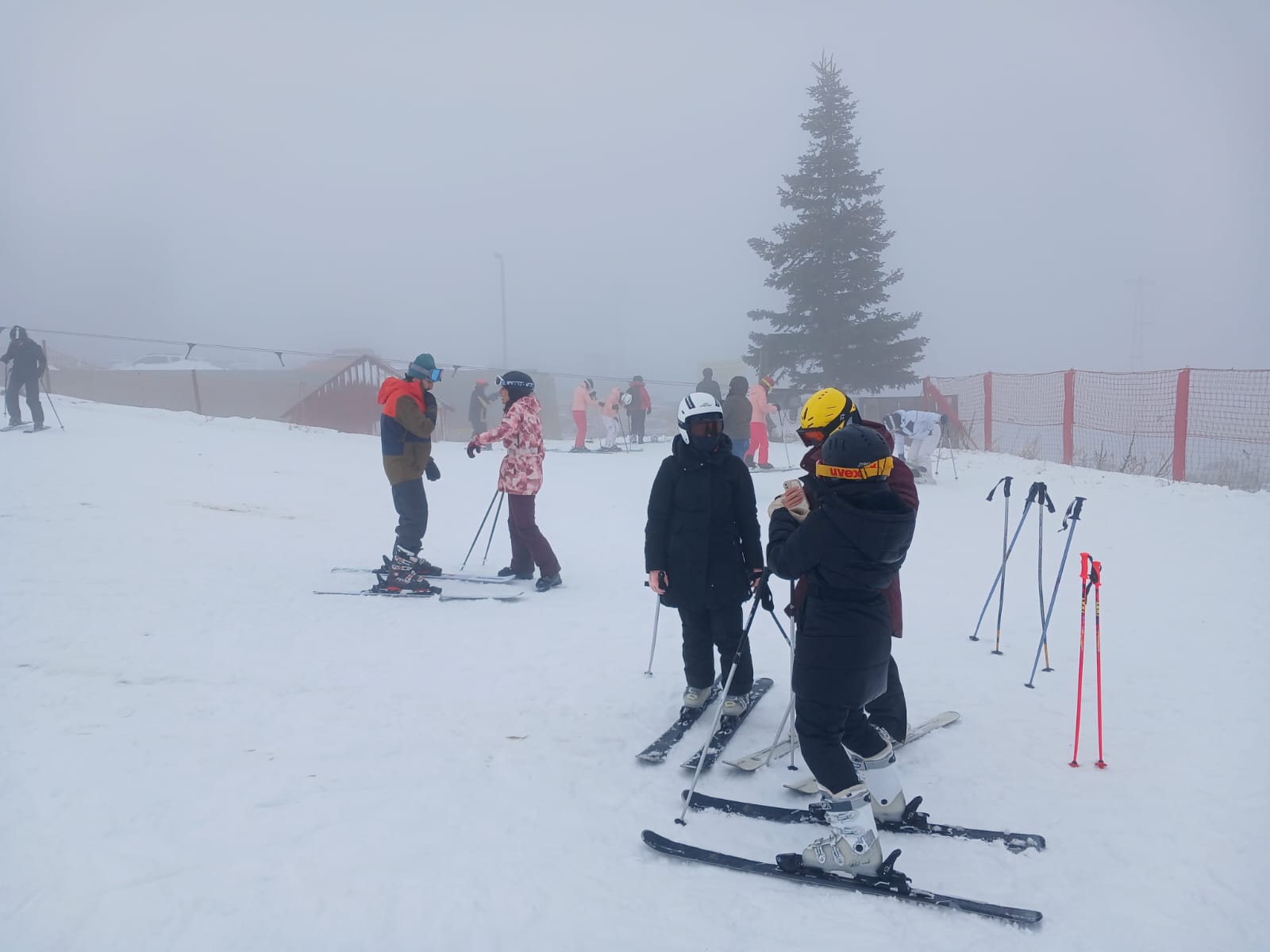 Doğa Sporları Kulübü Kartalkaya Kayak Merkezinde