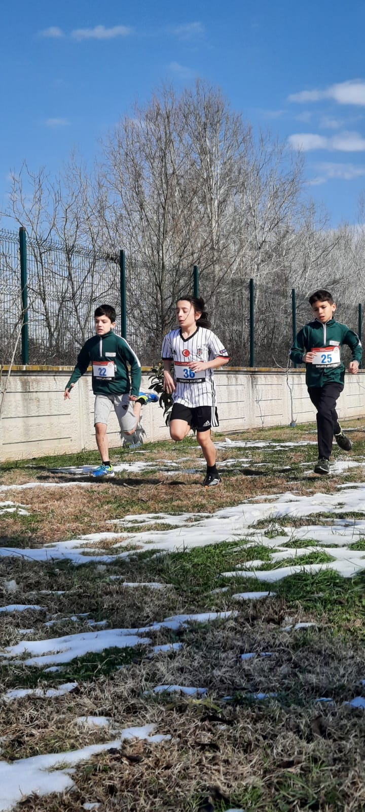 Sakarya kros il birinciliği yarışmalarında Hendek Farkı