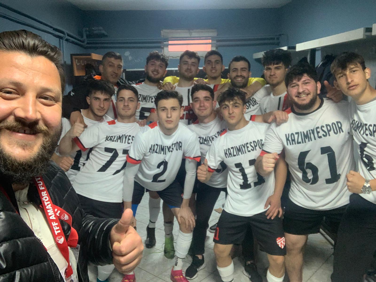 Kazimiyespor'dan gol yağmuru