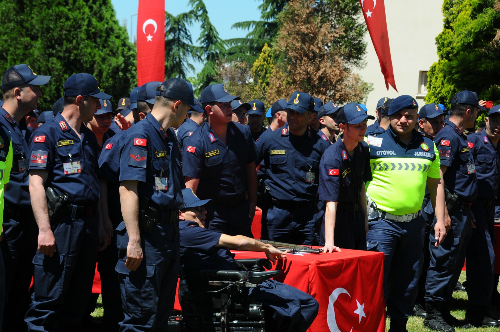 Özel Gereksinimli Gençler Askerlik yemini etti