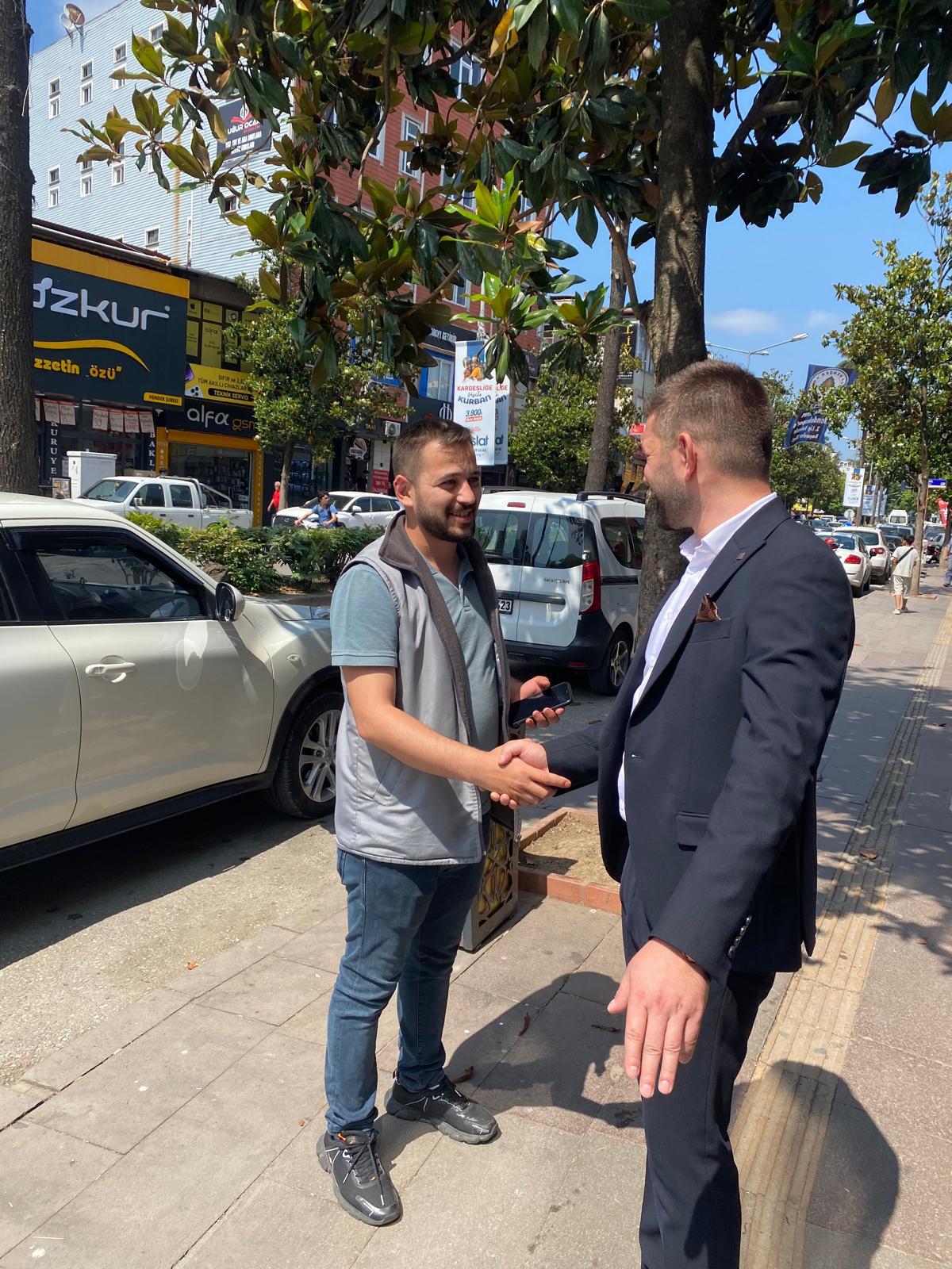 Anahtar Parti Hendek Teşkilatı Bayramda Sahadaydı