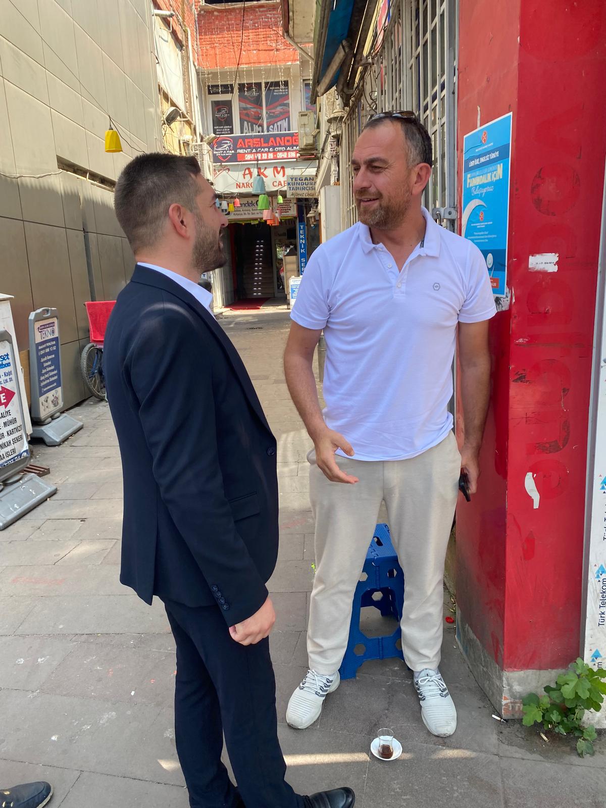 Anahtar Parti Hendek Teşkilatı Bayramda Sahadaydı