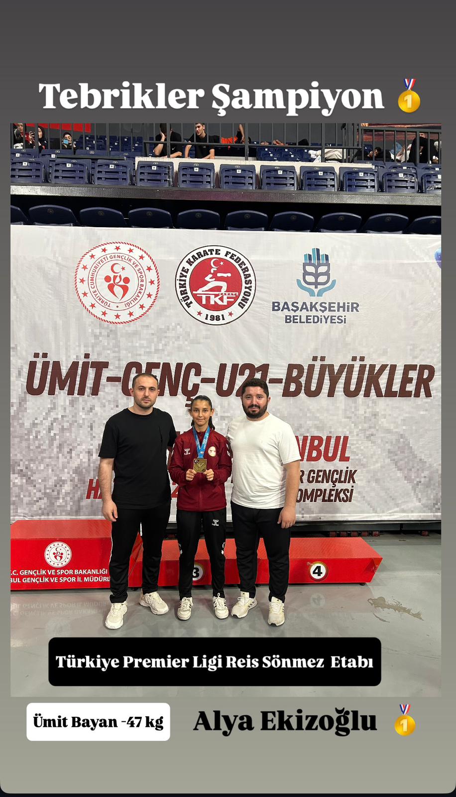 Türkiye Premier Liginde Hendek Karate Farkı