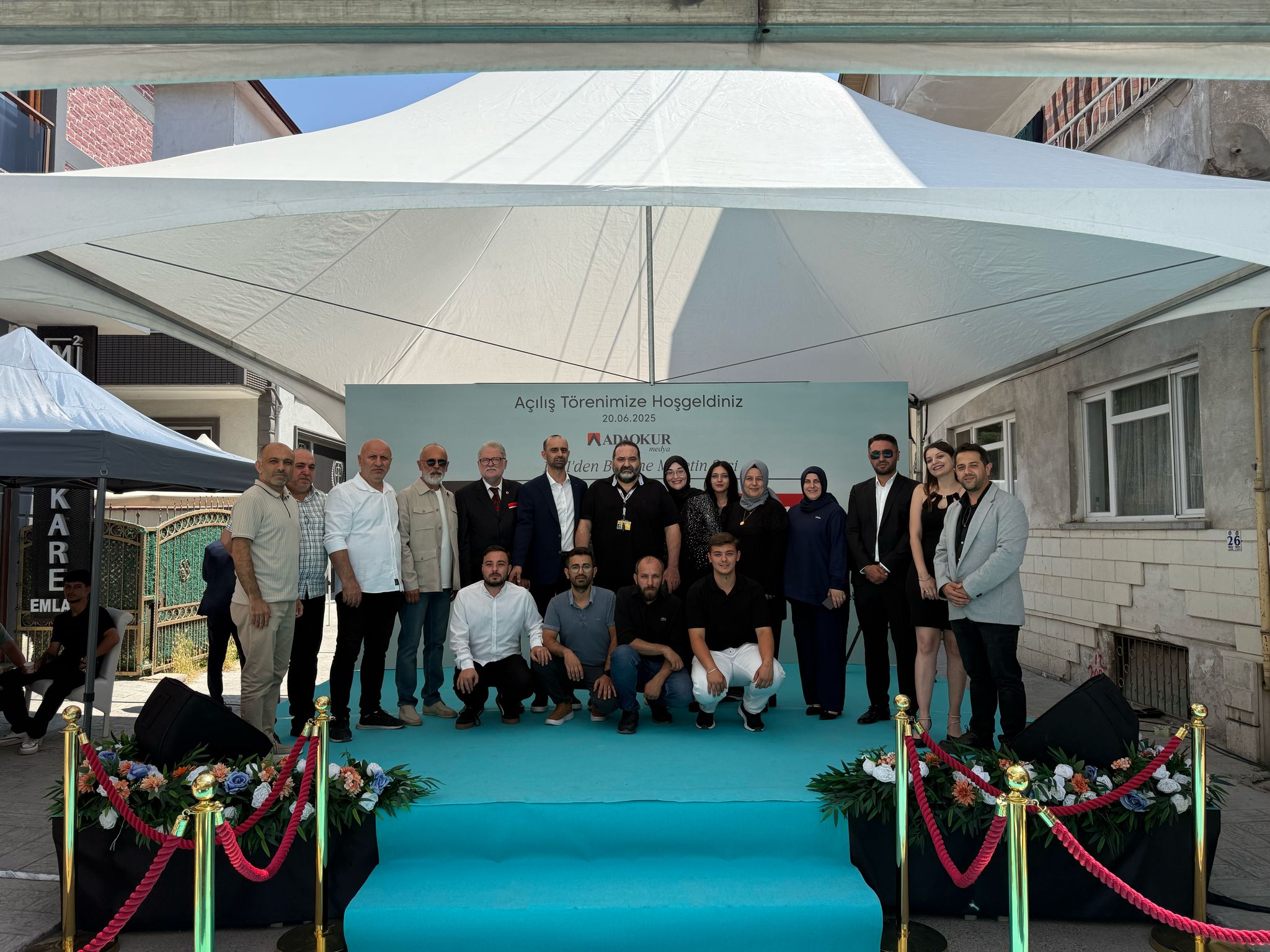 Ada Okur Medya Plaza Açıldı!