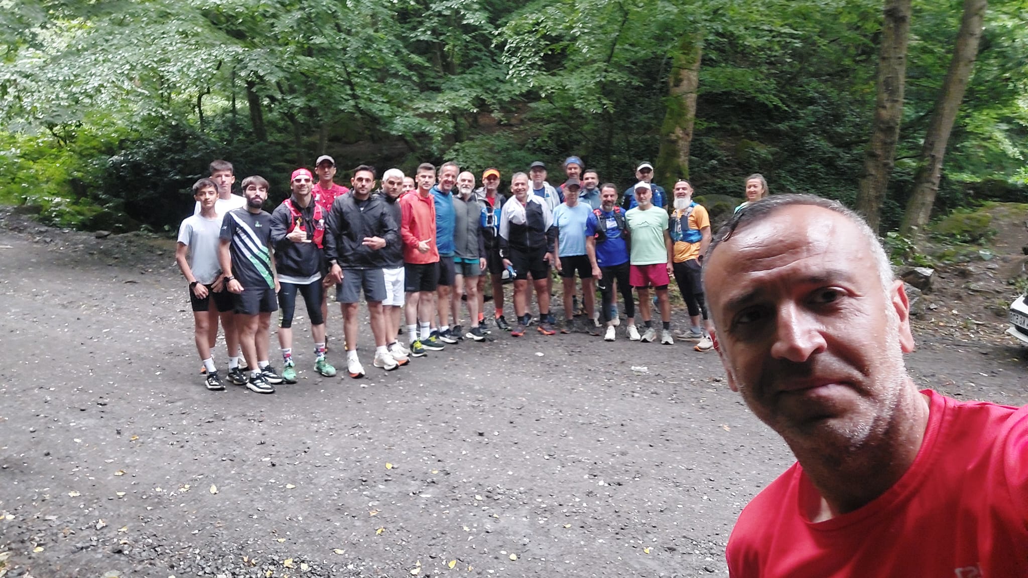 Sakarya'da Koşu Tutkunları Hendek Keramali Yaylası’na Koşarak Ulaştı