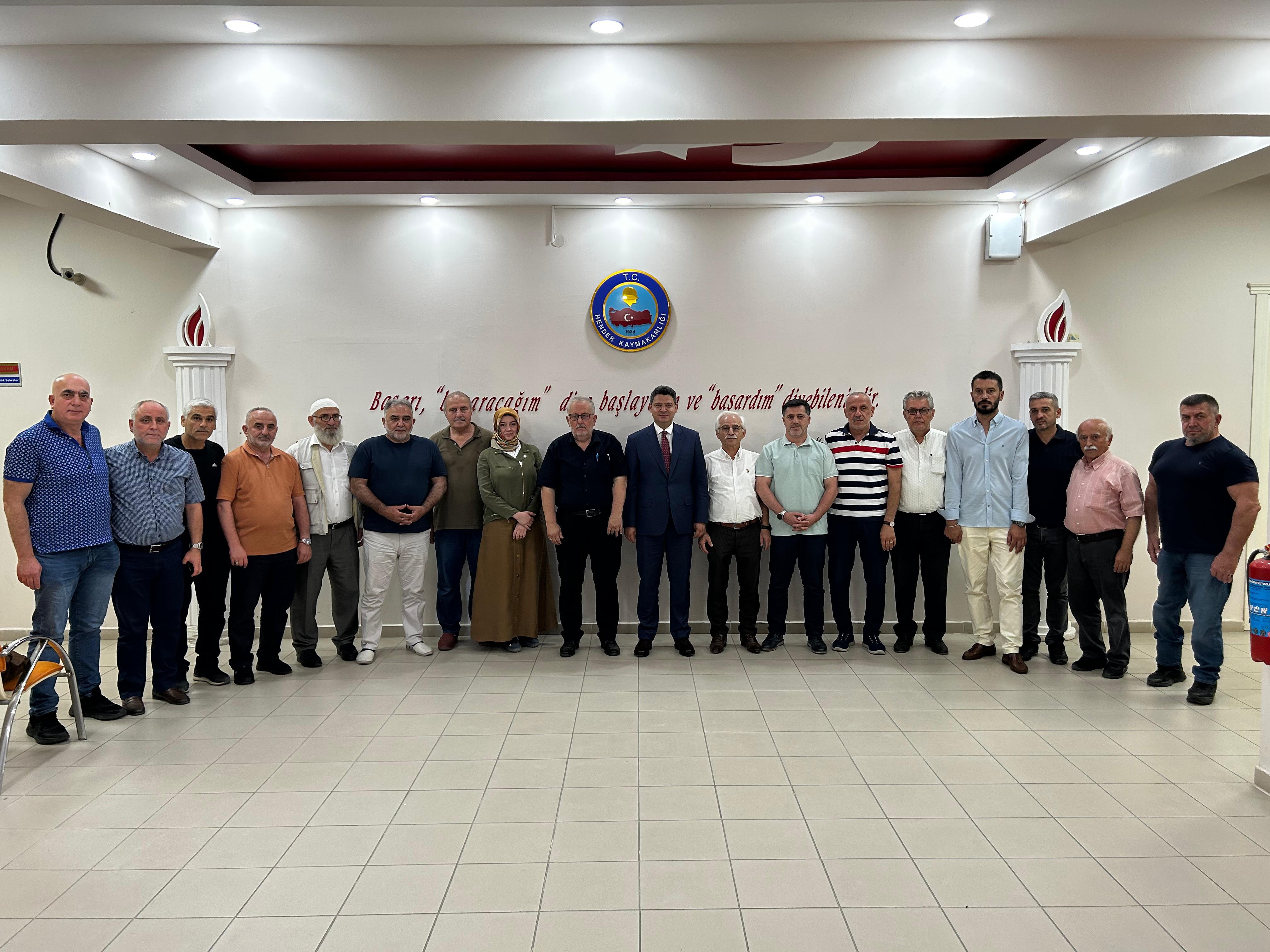 AK Parti Hendek İlçe Teşkilatından Kaymakam Gökpınar’a Ziyaret