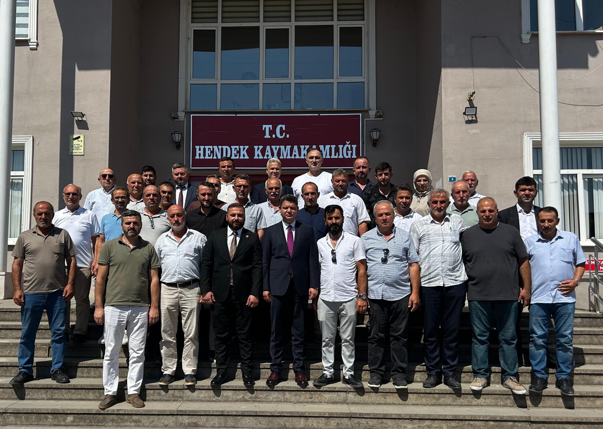Muhtarlardan Kaymakam Gökpınar'a Hayırlı Olsun Ziyareti