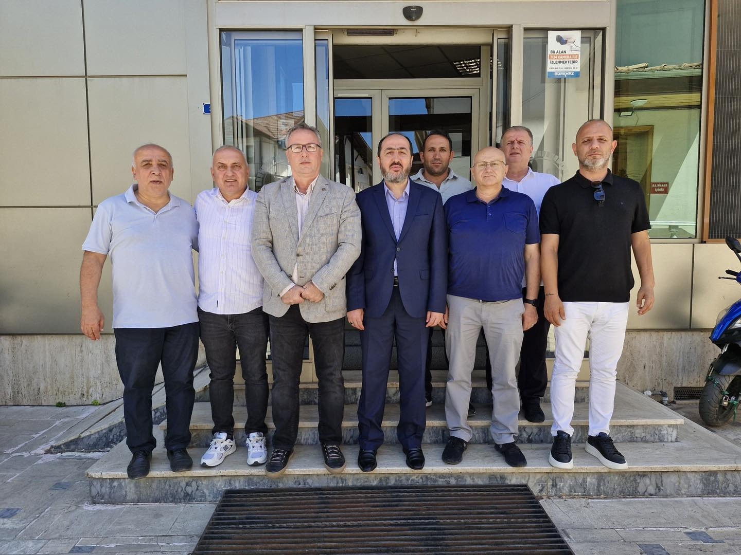 MHP İlçe Başkanı Namlı ve ekibinden ziyaretler
