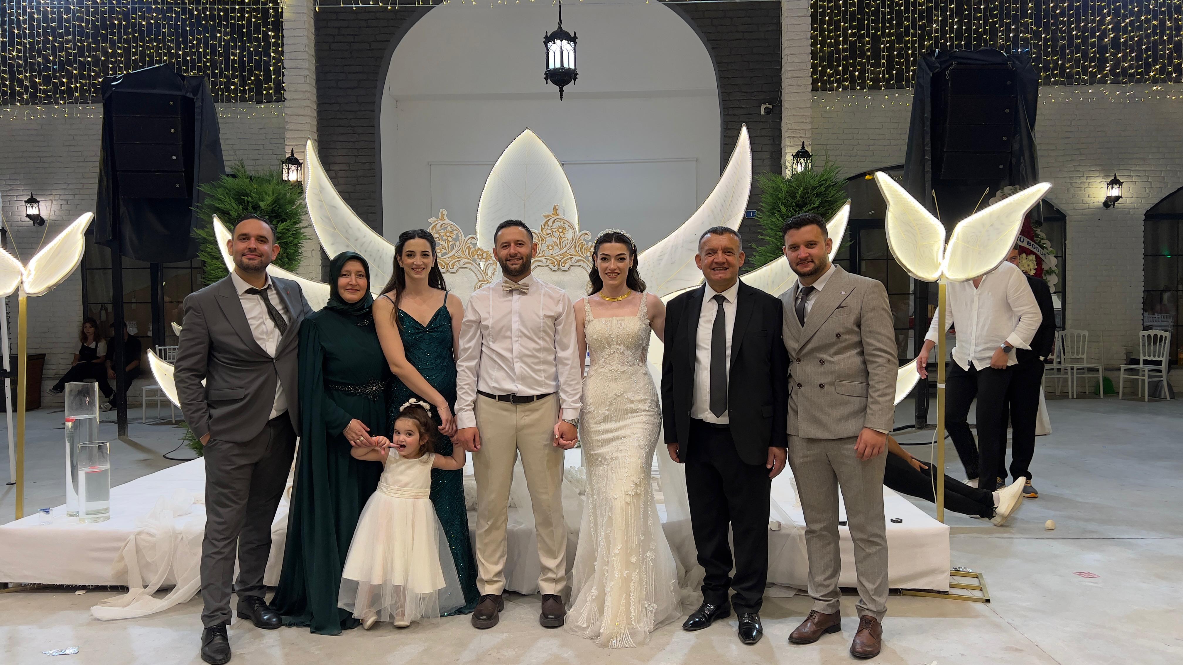 Merve ile Ramazan Türkeş Dünya Evine Girdi