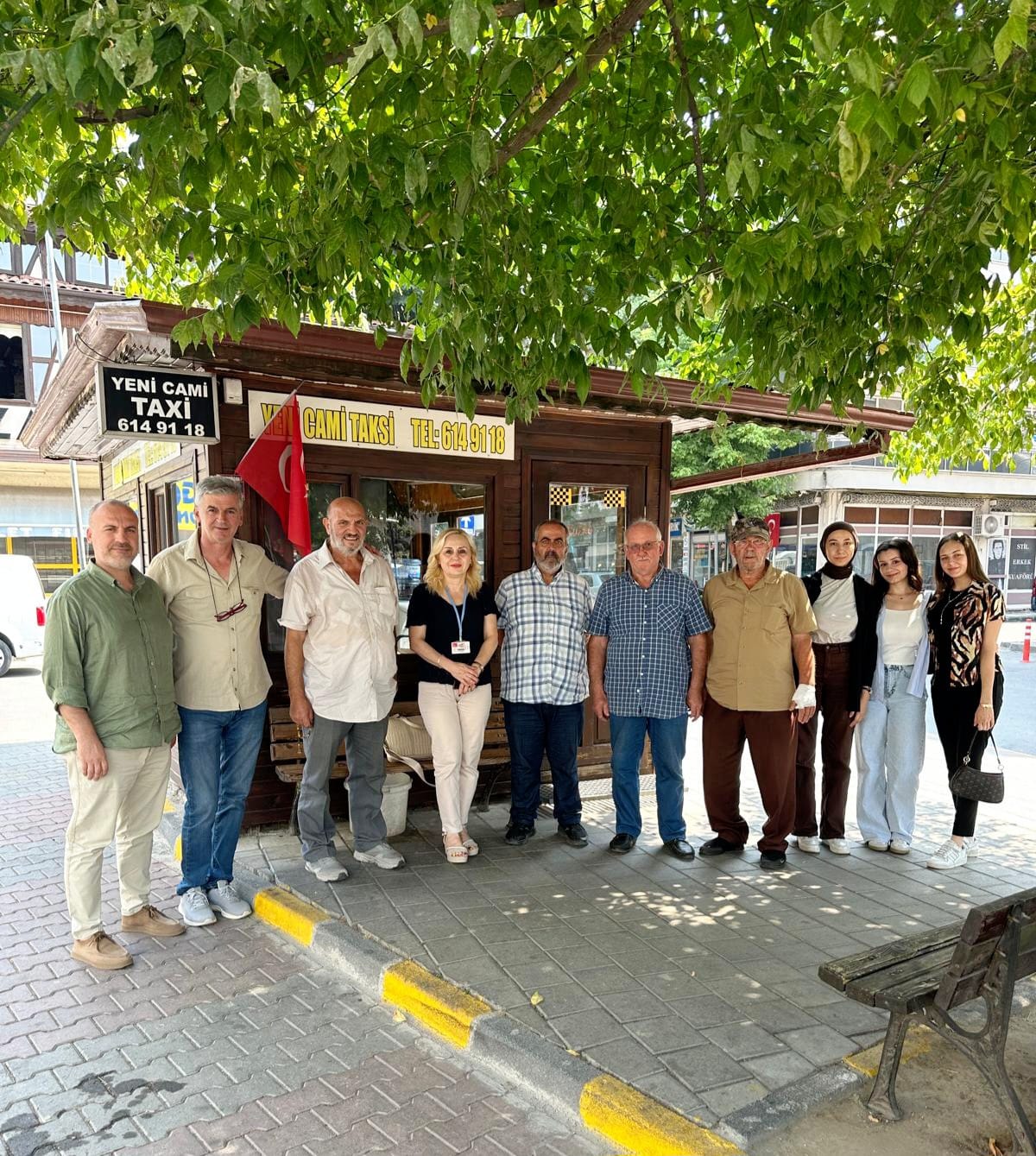 HENDEK YENİ CAMİ TAKSİ ŞÖFÖRLERİNE SAĞLIKLI YAŞAM EĞİTİMİ
