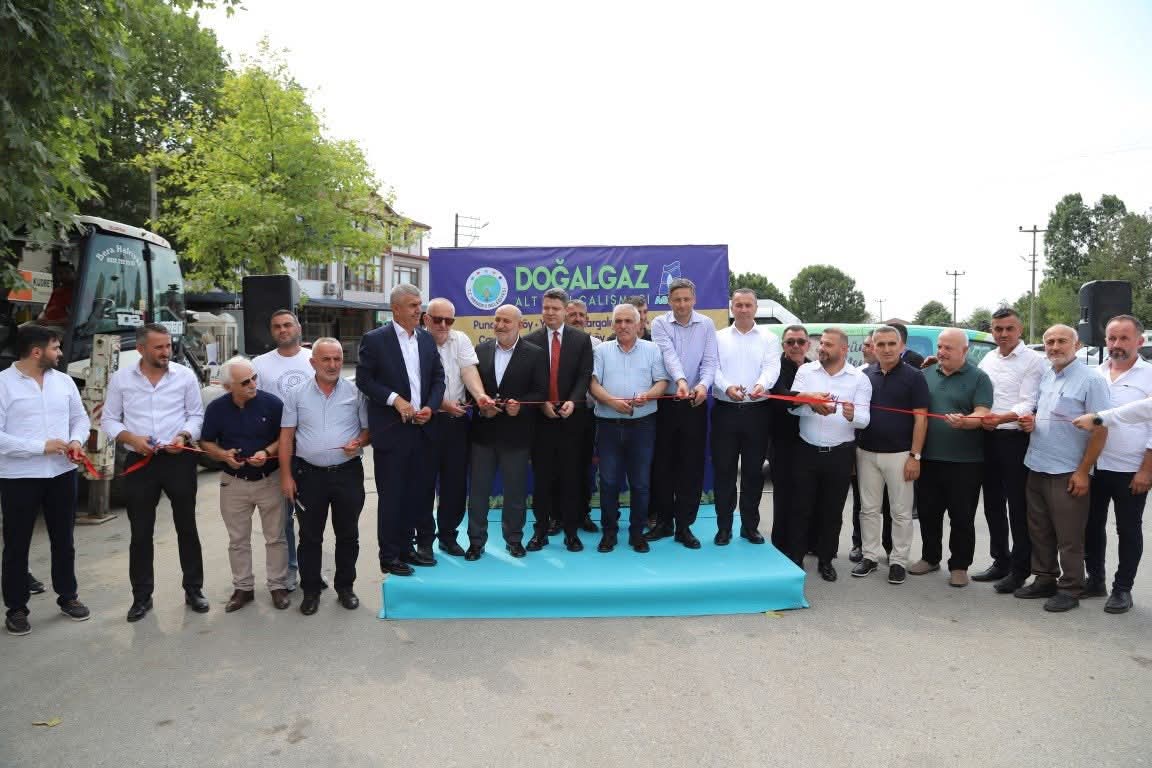 HENDEK’TE 9 MAHALLE DAHA DOĞALGAZ'A KAVUŞUYOR
