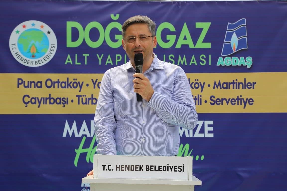 HENDEK’TE 9 MAHALLE DAHA DOĞALGAZ'A KAVUŞUYOR