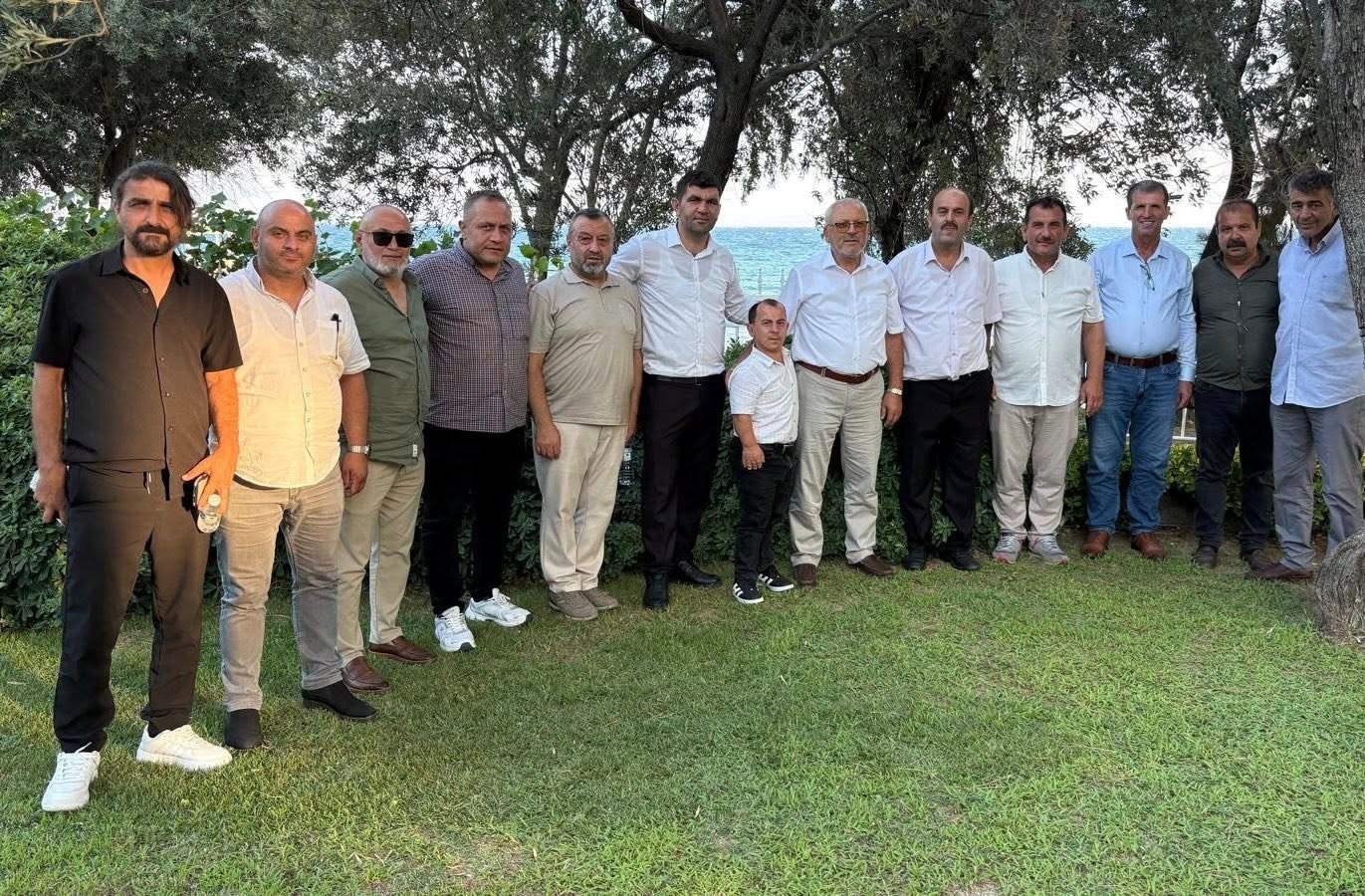 YENİDEN REFAH PARTİSİ HENDEK İLÇE TEŞKİLATI, FATİH ERBAKAN'A MİSAFİR OLDU