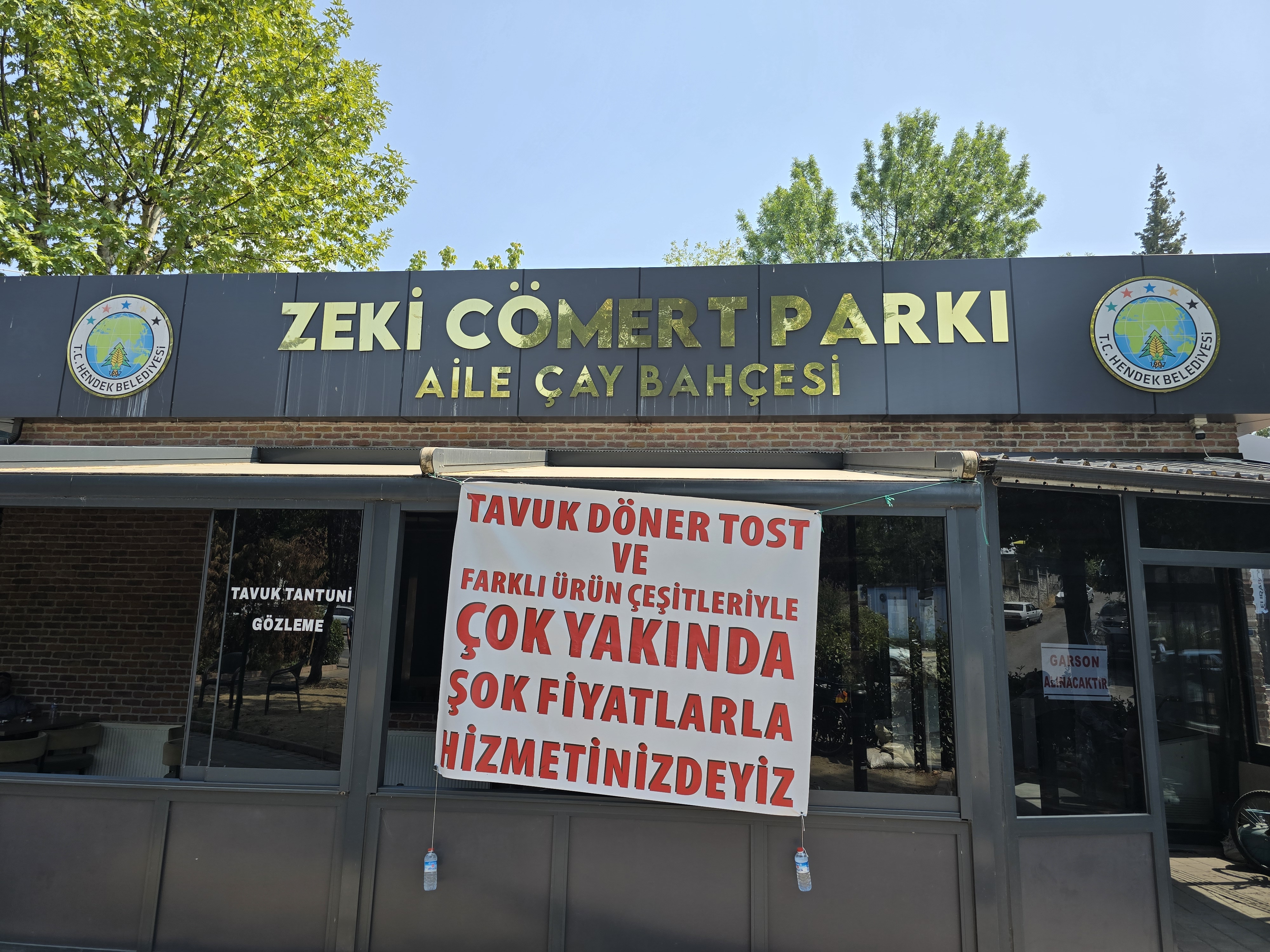 Zeki Cömert Parkında Lezzet Molası