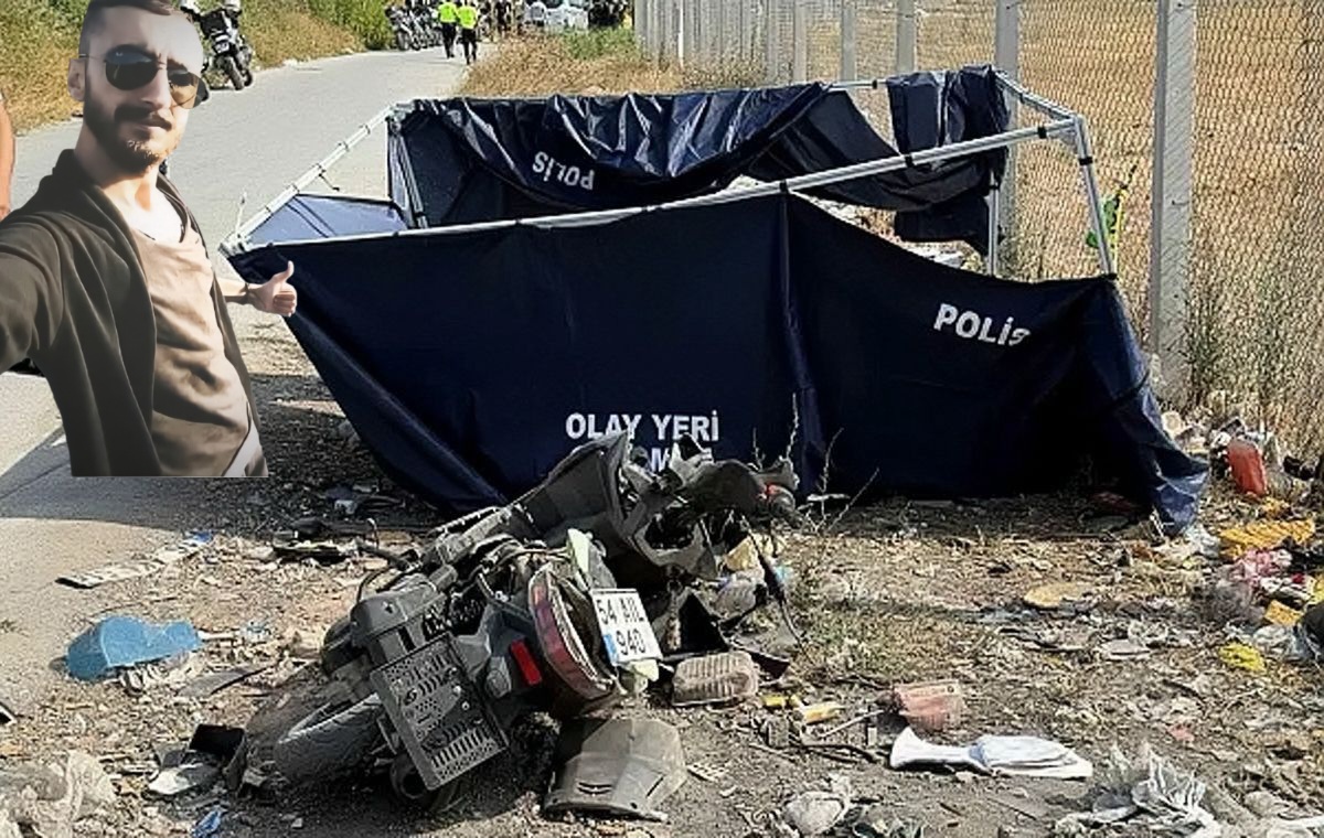 MOTOSİKLET SÜRÜCÜSÜ ÖLDÜ