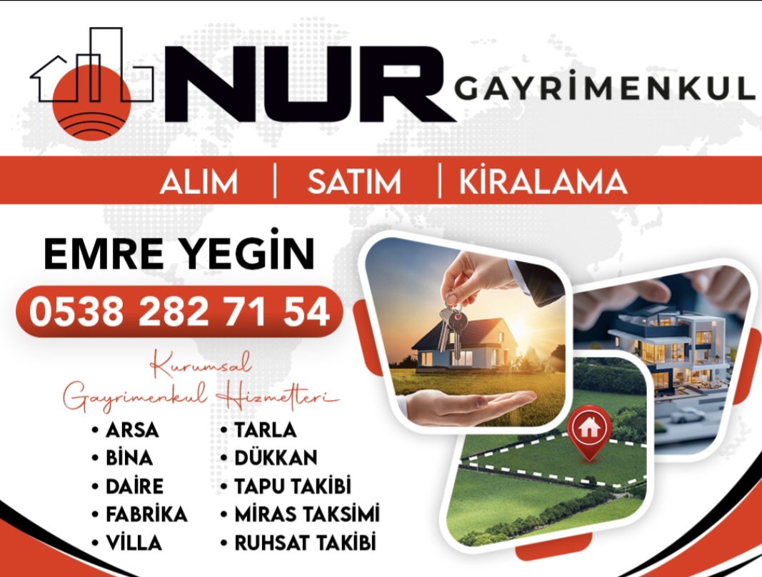 NUR Gayrimenkul'dan 17 Ağustos mesajı