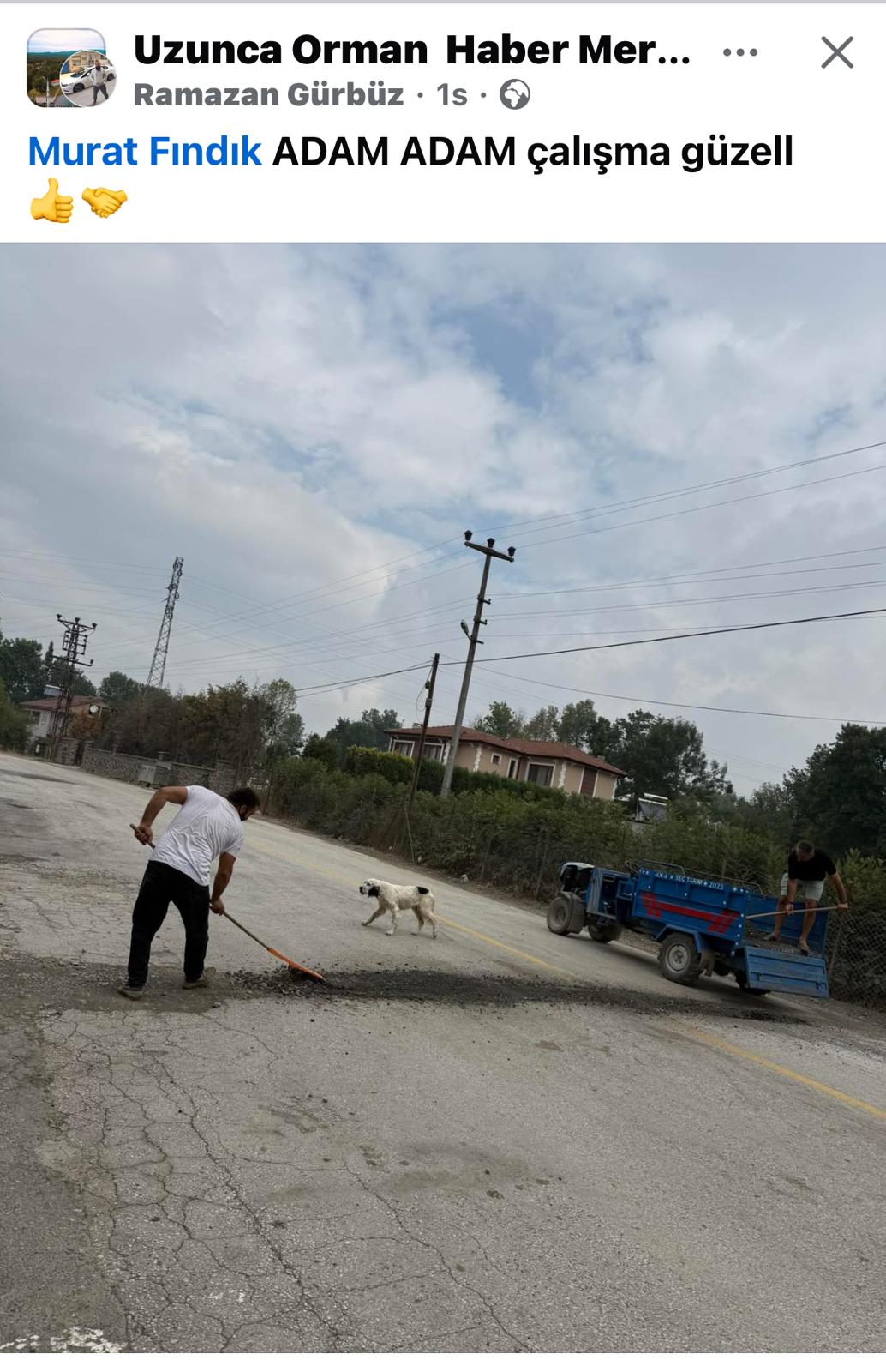 Uzuncaorman Mahallesi'nde Vatandaşlardan Yol Tepkisi, Çözümü Kendimiz Ürettik