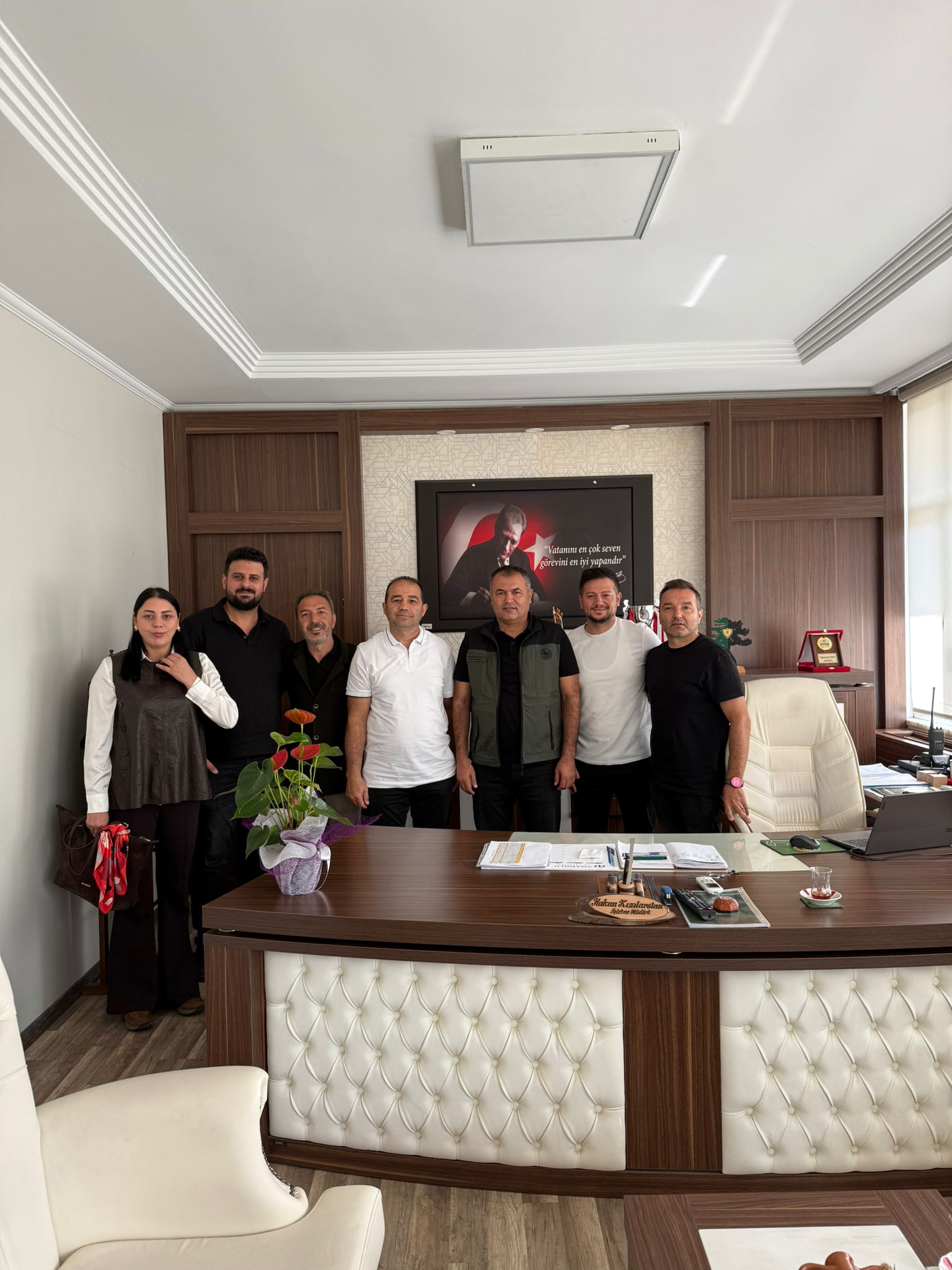 Hendek Karadenizliler Derneği’nden Orman İşletme Müdürlüğü’ne Ziyaret