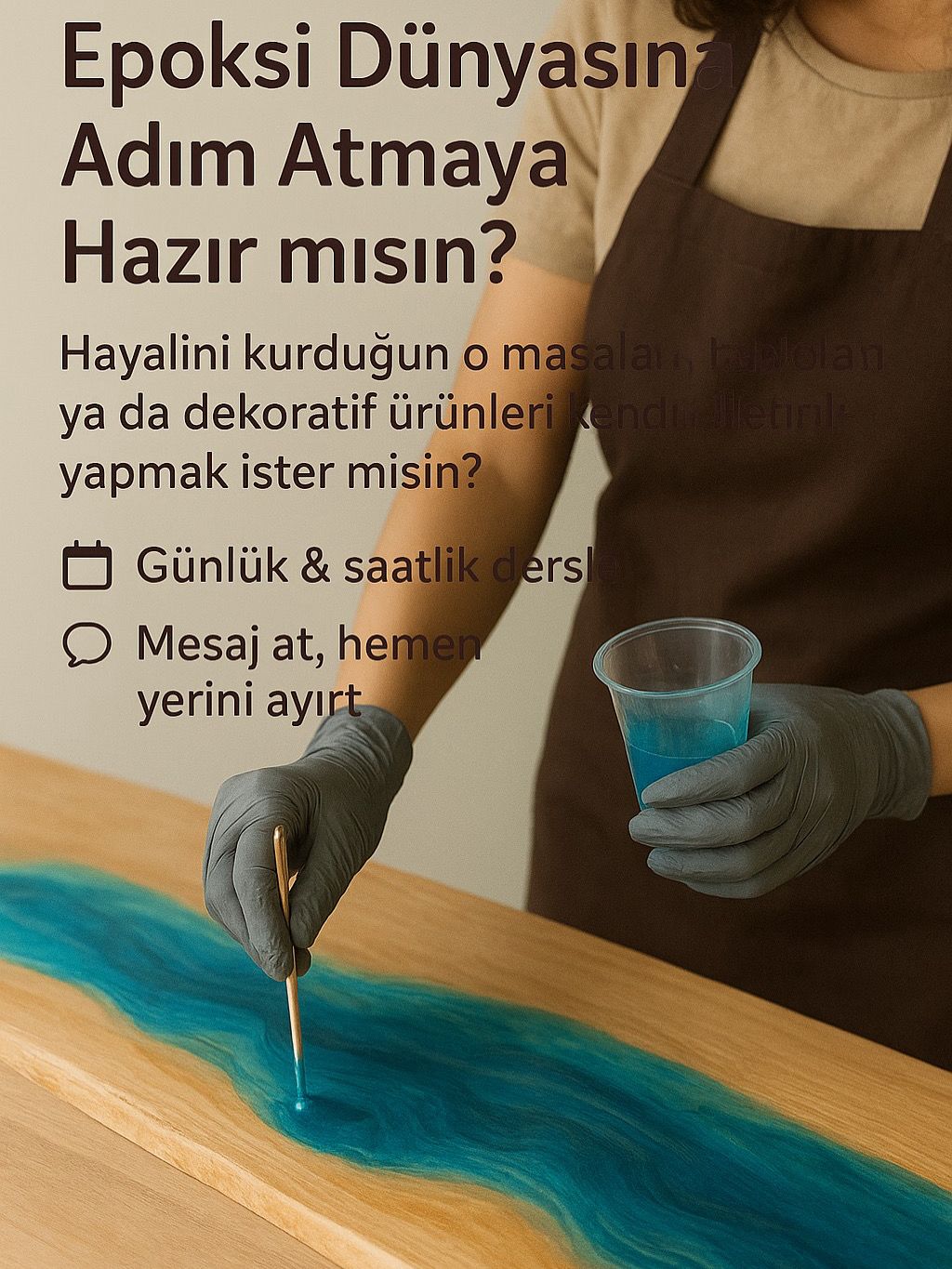 EPOKSİ KURSU BAŞLIYOR